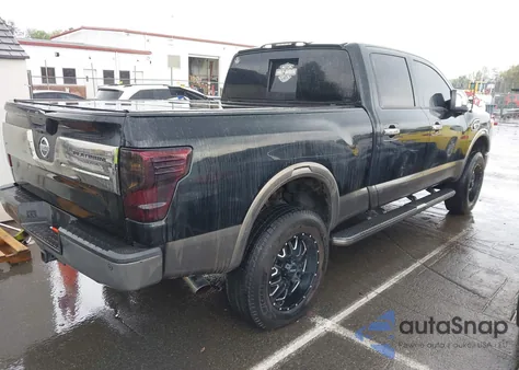 2016 Nissan Titan Xd Platinum Reserve Diesel z USA, uszkodzony, nr VIN 1N6BA1F44GN504079